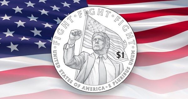 Mỹ muốn đúc đồng xu 1 USD khắc hình ông Trump
