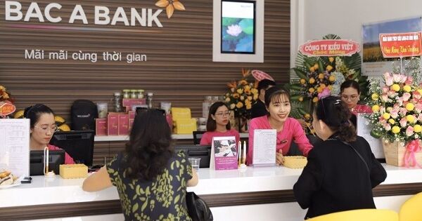 Bac A Bank tăng mạnh lãi suất tiền gửi kể từ ngày 9/10