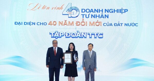 Tập đoàn TTC: Doanh nghiệp tư nhân tiêu biểu đại diện 40 năm Đổi mới