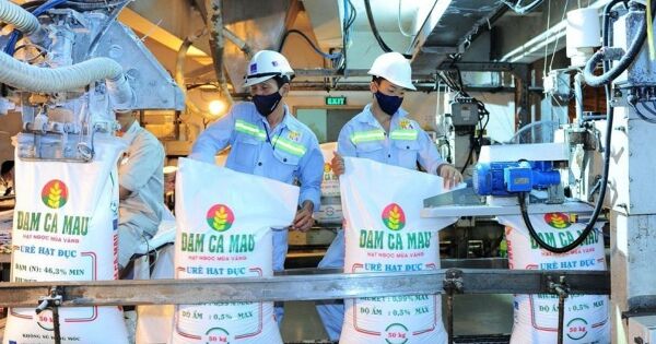 Lợi nhuận Đạm Cà Mau đạt trên 1.800 tỷ sau 10 tháng