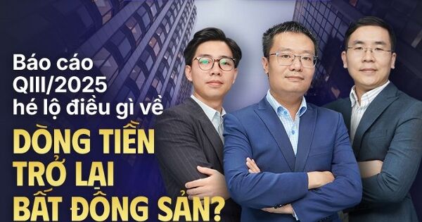 Data Talk | The Catalyst: Báo cáo quý III hé lộ điều gì về dòng tiền trở lại bất động sản?