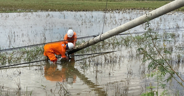 EVNGENCO3 triển khai hỗ trợ khẩn cấp miền Trung sau bão số 13