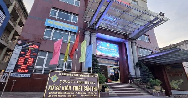 Cần Thơ sáp nhập ba công ty xổ số kiến thiết