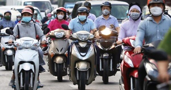 Hà Nội cấm xe máy xăng trong vành đai 1 theo khung giờ từ 1/7/2026