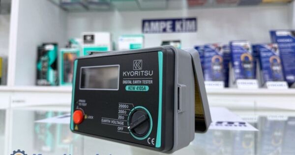 Top 5 máy đo điện trở đất Kyoritsu bền bỉ, chính xác cho kỹ sư điện công nghiệp