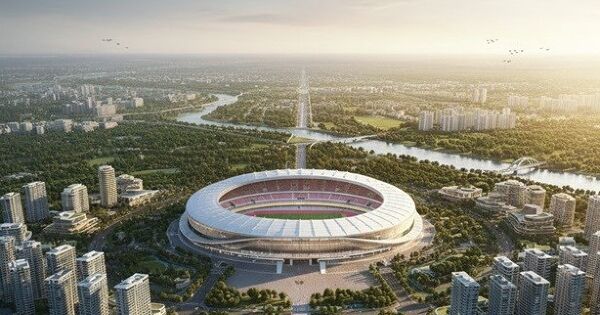 Khu đô thị 10.000 ha ở Hà Nội dự kiến có sân vận động quy mô hàng đầu thế giới