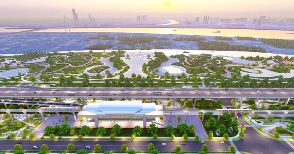 Hà Nội sẽ làm Trục Đại lộ cảnh quan sông Hồng tổng vốn 855.000 tỷ đồng