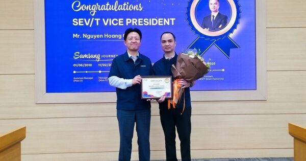 Samsung Việt Nam có lãnh đạo cấp cao đầu tiên là người Việt Nam