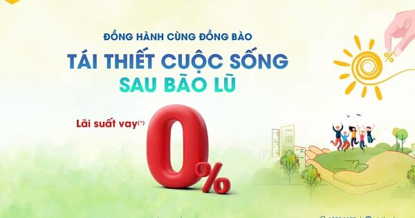 Vietbank triển khai gói tín dụng đồng hành cùng khách hàng khắc phục hậu bão lũ