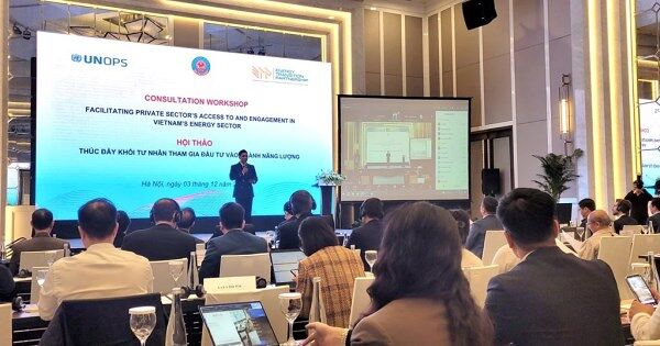 Thúc đẩy khối tư nhân tham gia đầu tư vào ngành năng lượng