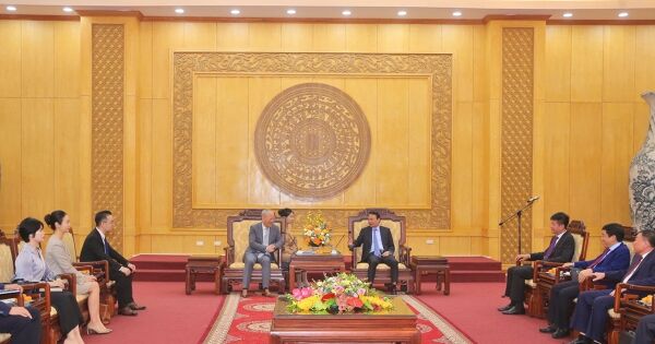 Tập đoàn xây dựng lớn bậc nhất Trung Quốc muốn hợp tác đầu tư dự án tại Ninh Bình