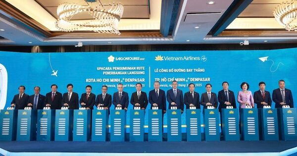 Khai thác đường bay thẳng TP HCM - Denpasar (Bali) từ tháng 6/2025