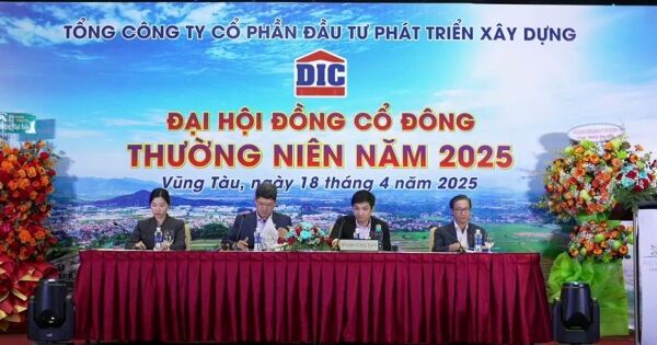 [LIVE] ĐHĐCĐ DIC Corp: Đang tìm đối tác cho 2 dự án, đã bán một phần dự án Đại Phước