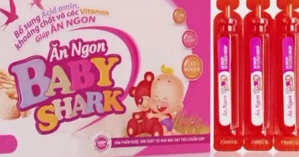 Phát hiện đường dây sản xuất thực phẩm chức năng giả dành cho trẻ em