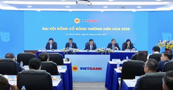 ĐHĐCĐ VietBank: Mục tiêu lợi nhuận tăng 55%, chưa niêm yết HOSE trong năm 2025