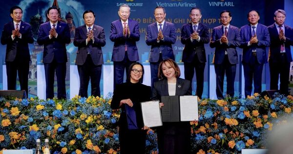 Vinpearl ký kết MoU với 4 hãng lữ hành hàng đầu Liên bang Nga