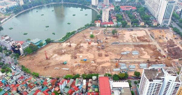 [Photostory] Tổ hợp số 148 Giảng Võ, Ba Đình bắt đầu xây dựng