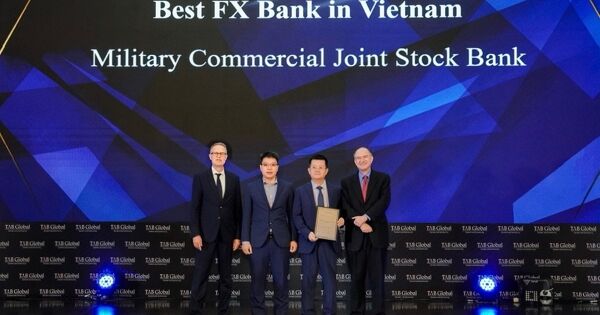 MB hai năm liên tiếp nhận danh hiệu 'Ngân hàng ngoại hối tốt nhất Việt Nam' từ The Asian Banker