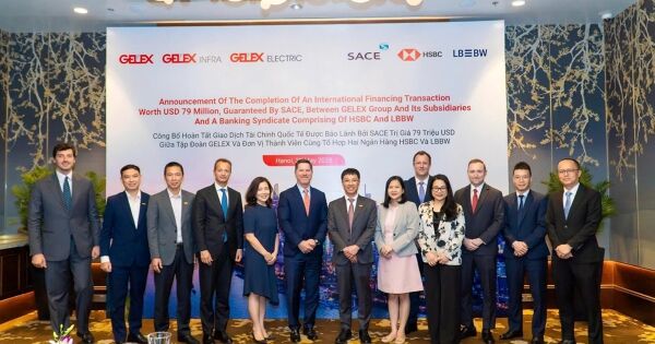 Công bố hoàn tất giao dịch bảo lãnh khoản vay không ràng buộc trị giá 79 triệu USD cho Gelex