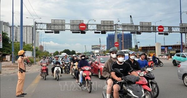 Cửa ngõ TP HCM thông thoáng trong ngày cuối kỳ nghỉ lễ 30/4-1/5