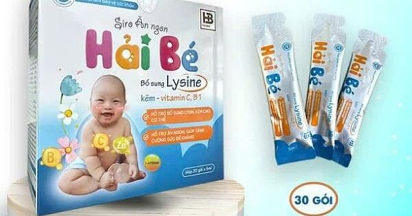 Bộ Y tế yêu cầu thu hồi 'Siro ăn ngon Hải Bé' trên toàn quốc