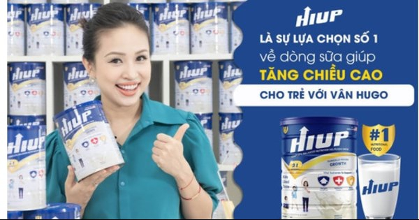 Vân Hugo quảng cáo cho sữa Hiup: Tôi là nạn nhân, tôi đã bị lừa