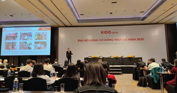 [LIVE] ĐHĐCĐ KIDO: Kế hoạch lãi 800 tỷ đồng, tìm đối tác phát triển quỹ đất