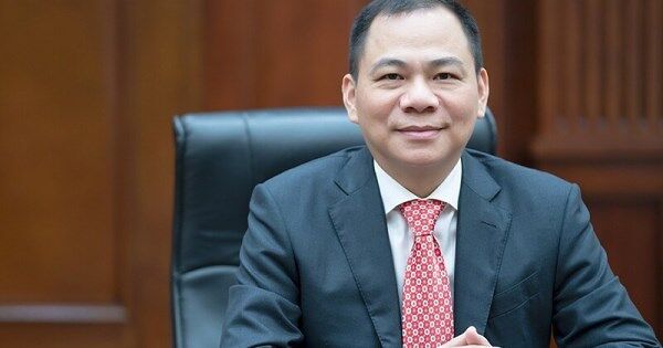Tài sản ông Phạm Nhật Vượng tăng vọt gần 11 tỷ USD sau cú bứt phá của cổ phiếu 'họ Vin'
