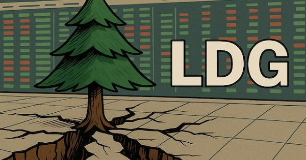 LDG liên tục giảm sàn, tạo ‘mô hình cây thông’