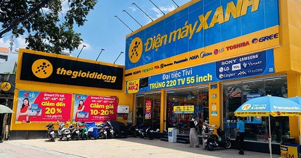 Doanh thu MWG tăng hơn 12% nửa năm, Bách Hóa Xanh giảm tốc độ mở mới