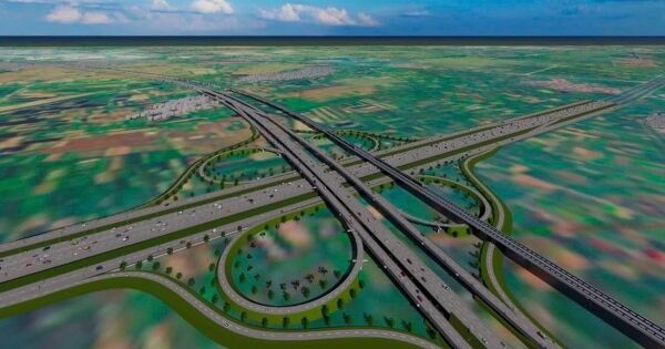 Chốt khởi công dự án thành phần 3 đường Vành đai 4 - Vùng Thủ đô vào ngày 19/8