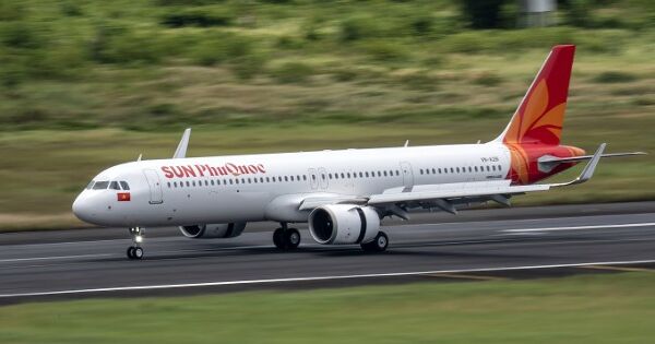 Sun PhuQuoc Airways đón máy bay đầu tiên
