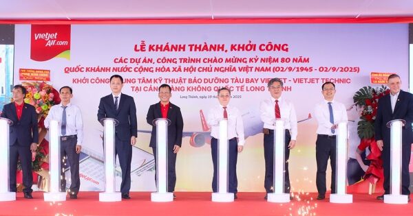 Vietjet khởi công Trung tâm Kỹ thuật Bảo dưỡng Tàu bay tại Long Thành – Bước tiến mới của hàng không Việt Nam