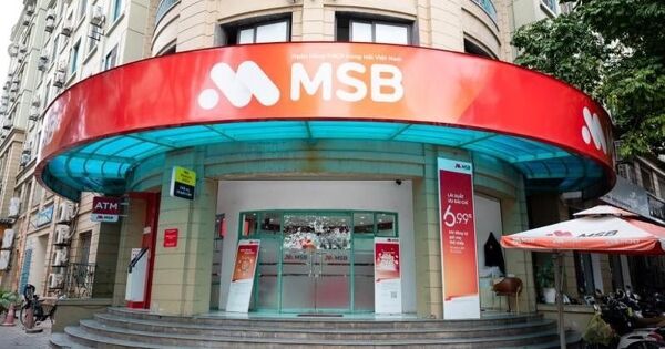MSB chốt ngày chia cổ tức 20% bằng cổ phiếu