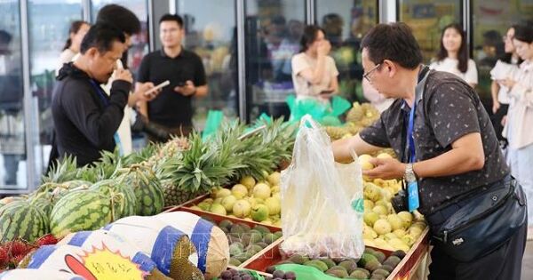 Hoa quả Việt Nam được chào đón tại thị trường Trung Quốc