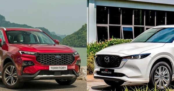 Mazda CX-5 và Ford Territory thâu tóm thị phần CUV cỡ C