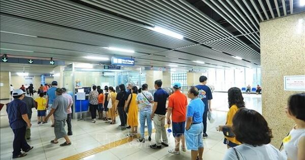 Hà Nội: Phát hành vé đường sắt đô thị ảo từ ngày 1/9