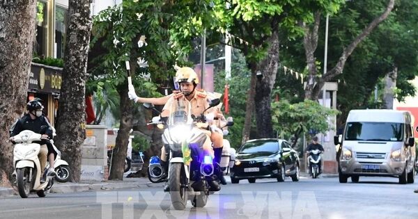Hà Nội cấm đường nhiều tuyến phố phục vụ Lễ kỷ niệm 2/9