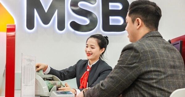 NHNN chấp thuận cho MSB tăng vốn thêm tối đa 5.200 tỷ đồng