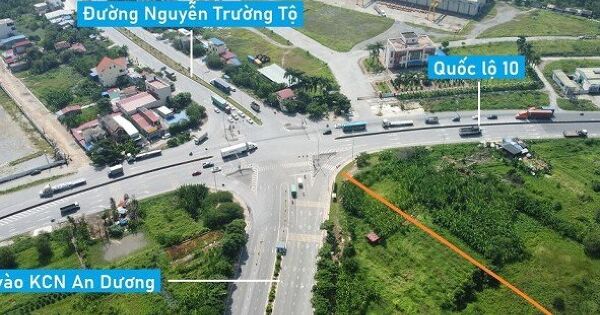 Hải Phòng sẽ làm 8 km đường nối QL 5 - QL 10 gần 3.800 tỷ đồng, dự kiến hoàn thành năm 2029