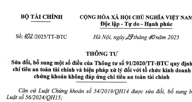 Tâm điểm Thị trường 04/11/2025  - Thông tư 102 ảnh hưởng như thế nào tới Ngành Chứng khoán!