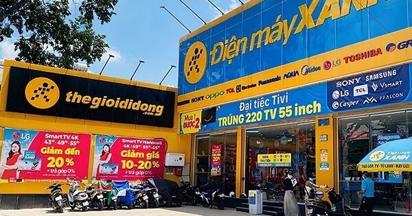 Thế Giới Di Động thu gần 100.000 tỷ đồng trong 8 tháng