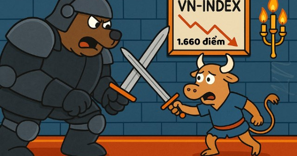 VN-Index lùi về mốc 1.660 điểm, thị trường phân hoá