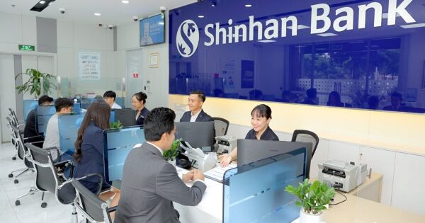 Lợi nhuận Shinhan Bank giảm 12%, đạt hơn 2.200 tỷ đồng trong nửa đầu năm