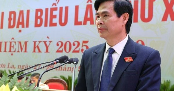 Ông Hoàng Quốc Khánh tái cử Bí thư tỉnh Sơn La