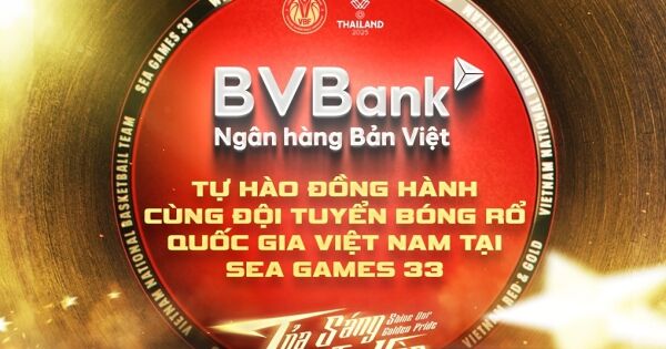 BVBank vinh dự đồng hành cùng đội tuyển bóng rổ quốc gia Việt Nam tại Đại hội thể thao Đông Nam Á SEA Games 33