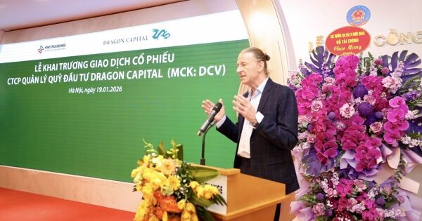 Vốn hoá Dragon Capital Việt Nam tăng hơn 3.000 tỷ đồng chỉ sau 5 phiên lên UPCoM
