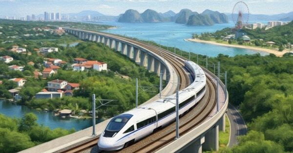 Dự kiến khởi công đường sắt cao tốc Hà Nội - Quảng Ninh vào đầu tháng 3