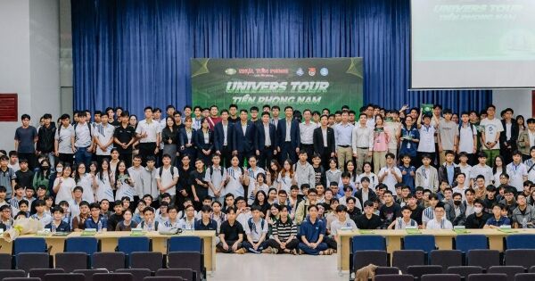 ‏Tiền Phong Nam ghi dấu ấn với chuỗi Univers Tour tại 7 trường đại học phía Nam