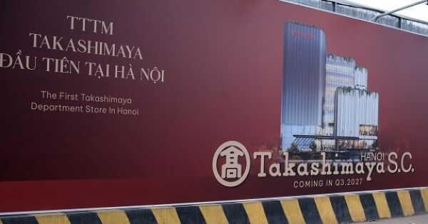 Takashimaya sẽ mở trung tâm thương mại ở nơi giá đất đắt nhất Hà Nội
